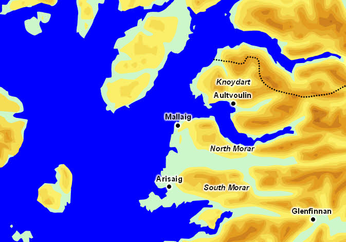 Clickable Map: North-West Lochaber 