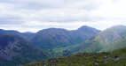 Wasdale Head with Lingmell on right