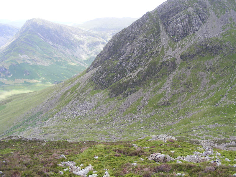 View down Burtness Comb