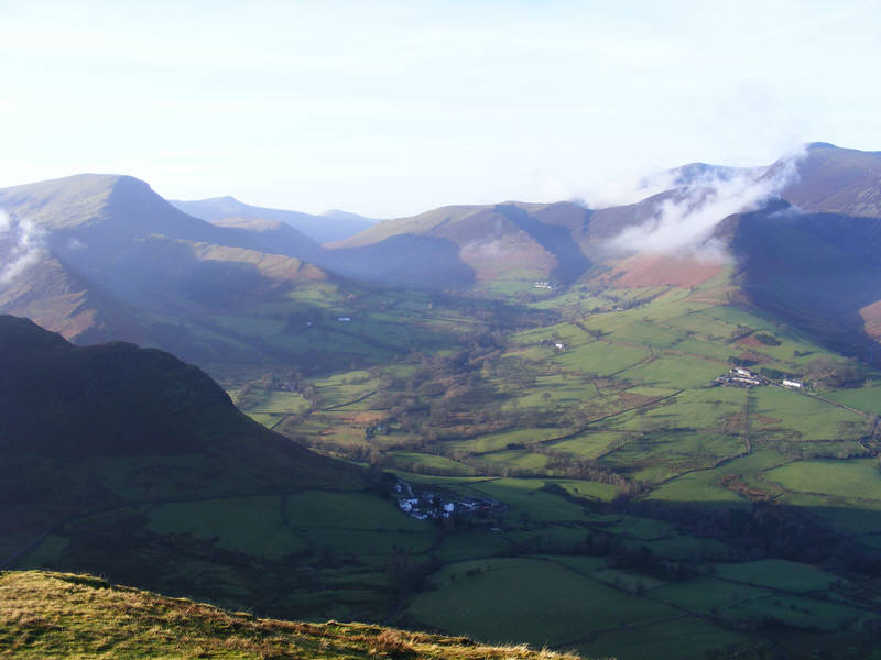 Newlands Valley from Cat Bells