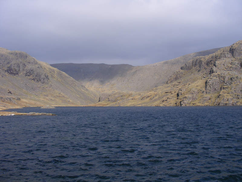 Seathwaite Tarn seen from the Dam